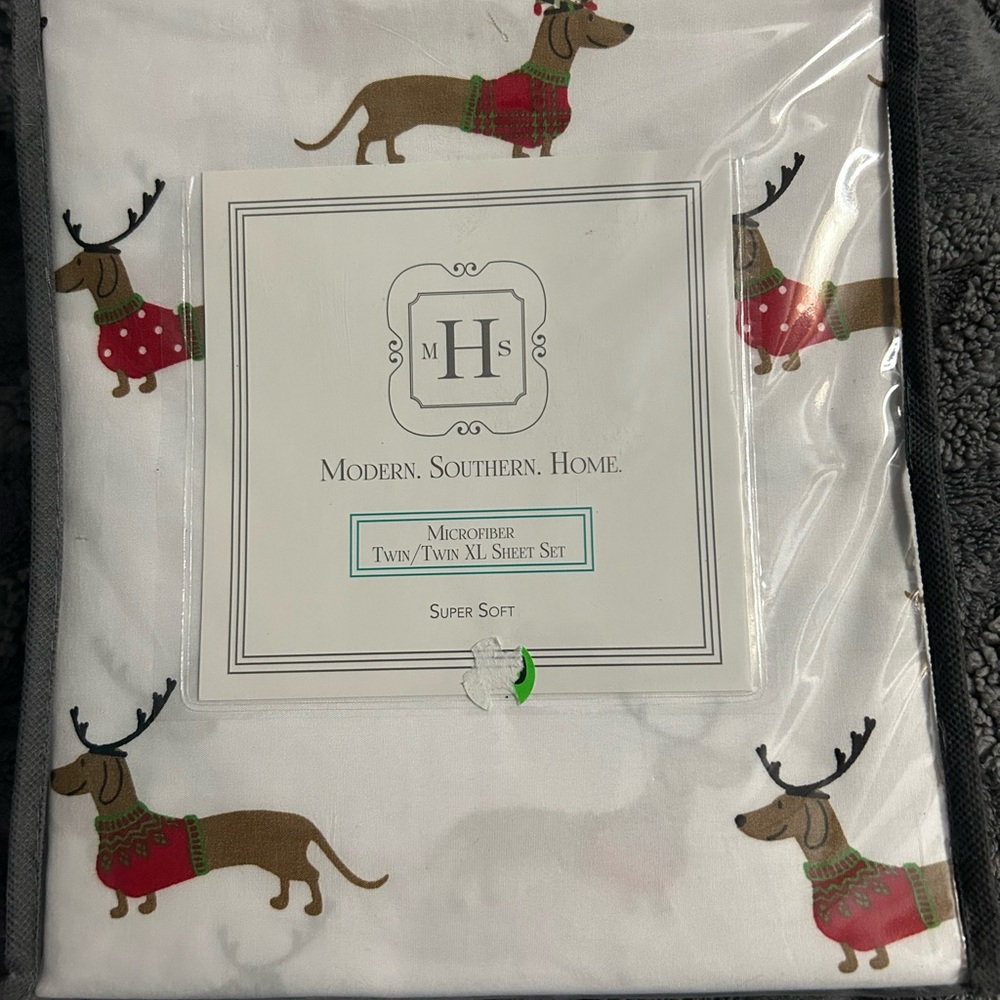 Christmas twin sheets